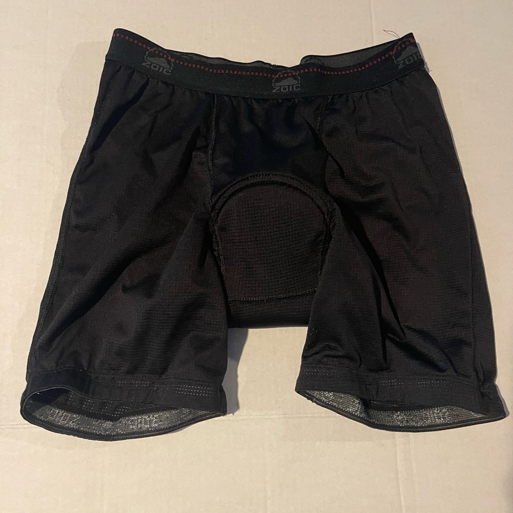 Zoic‎ padded cycling liner shorts mens size large black NWOT